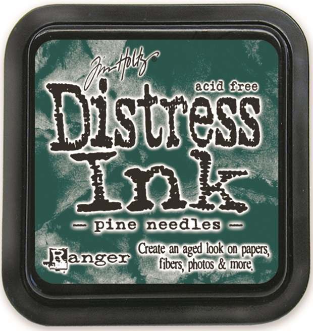 Image of Ranger Ink Tim Holtz Distress Ink Pad Green | Pine Needles