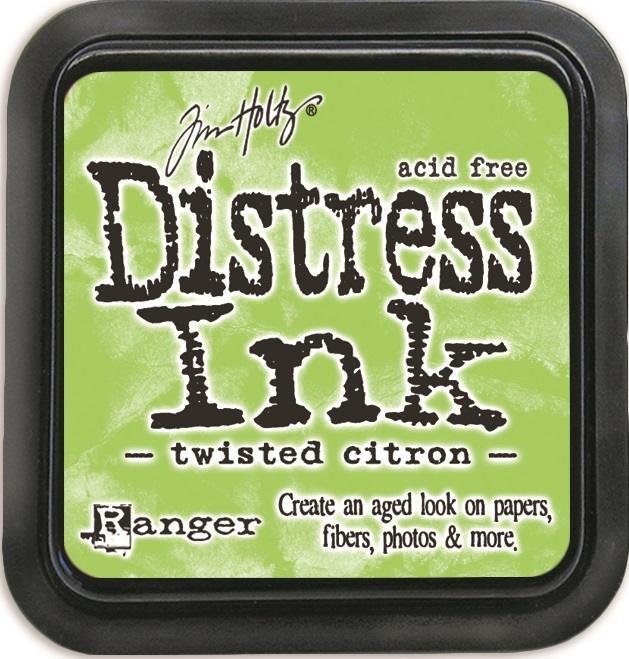 Image of Ranger Ink Tim Holtz Distress Ink Pad Green | Twisted Citron