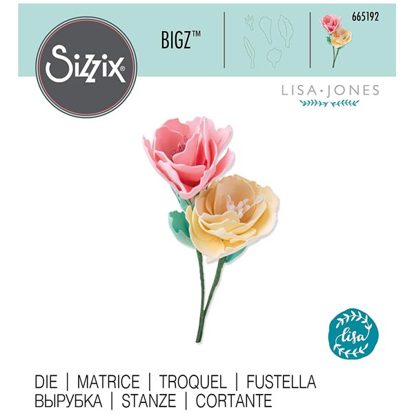 Sizzix Garden Flores de Debi Potter Bigz Die 