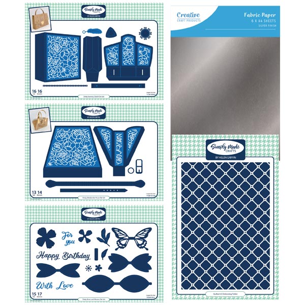 Image of Simply Made Crafts Purse and Clutch Bag Die Cutting Bundle | Mini Purses