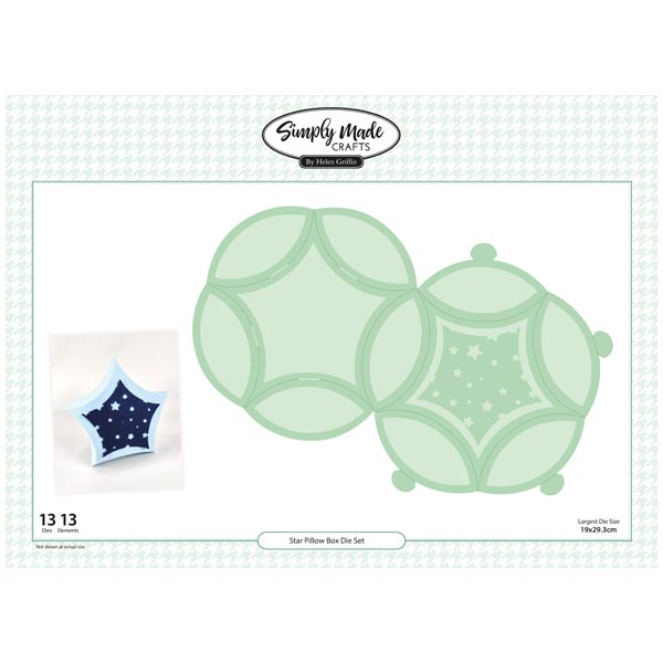Image of Simply Made Crafts Die Set Star Pillow Gift Box Set of 13 | Thinking Outside The Box Collection