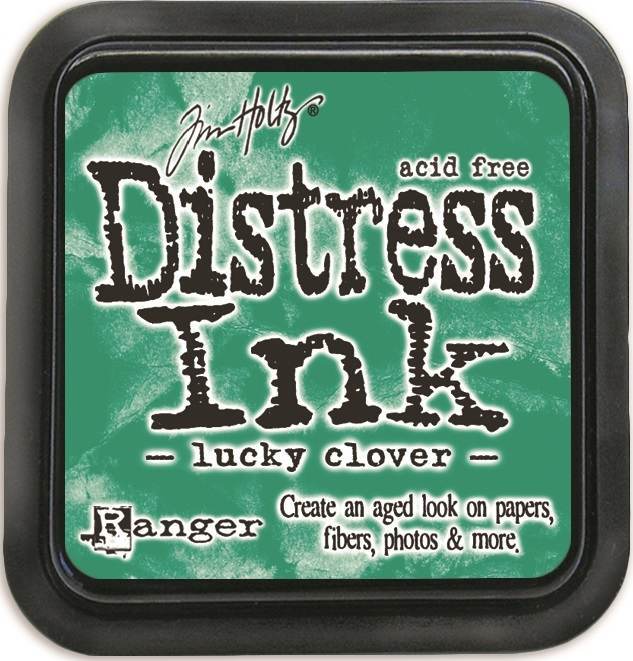 Image of Ranger Ink Tim Holtz Distress Ink Pad Green | Lucky Clover