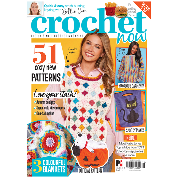 Image of Crochet Now Magazine #99 With Hat Template Set & Easy Hats To Crochet Pattern Book