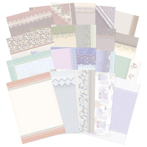 Hunkydory Christmas Card Inserts 20 x A4 Paper Sheets 140gsm Card Making Craft 