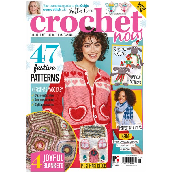 Image of Crochet Now Magazine #88 With The Hook Nook Crochet Hooks, Tags, Labels & Patch