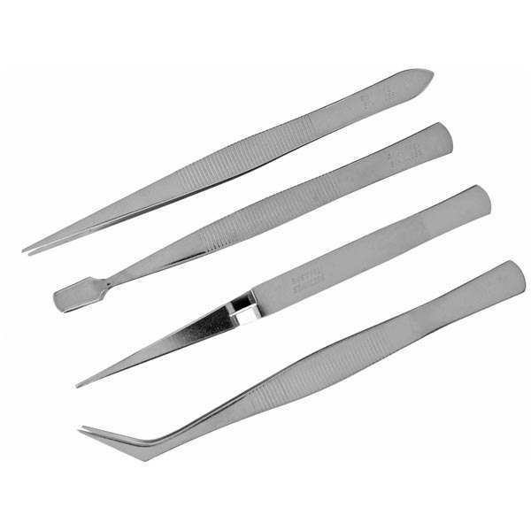 Crafts Too TWEEZERS PACK 4 pieces TWP01 Jewellery Crafts Card Making 