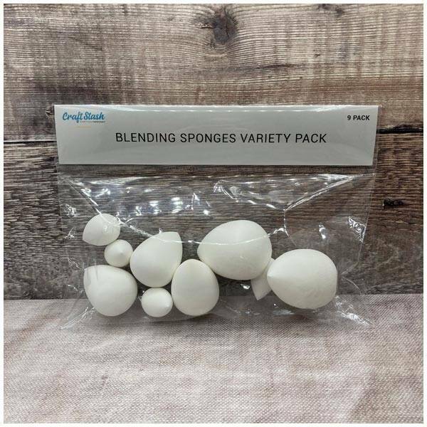 Image of Creative Craft Products Blending Sponges Variety Pack | Pack of 9