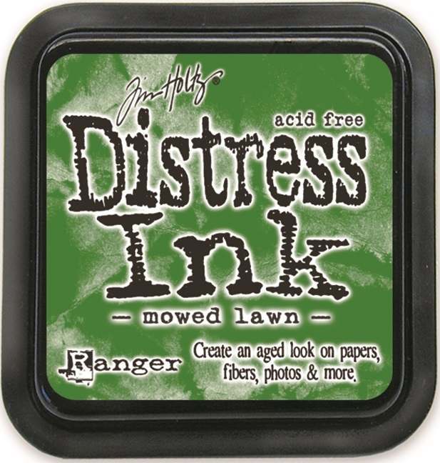 Image of Ranger Ink Tim Holtz Distress Ink Pad Green | Mowed Lawn