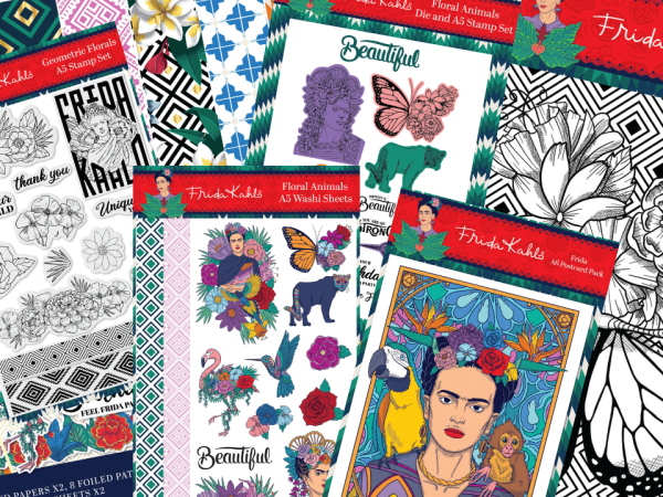 Frida Kahlo Art Kit for Cardmakers and Crafters