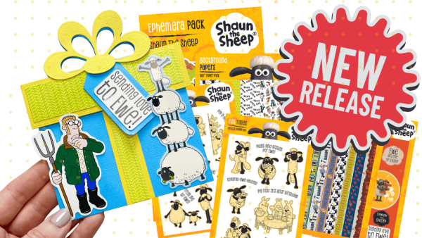 Shaun The Sheep Cardmaking - New Collection