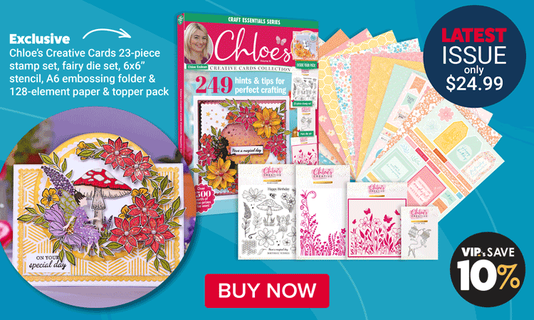 CES156 Stamps By Chloe magazine and craft kit